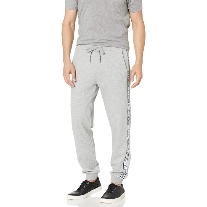 Pantalon de jogging Calvin Klein homme gris