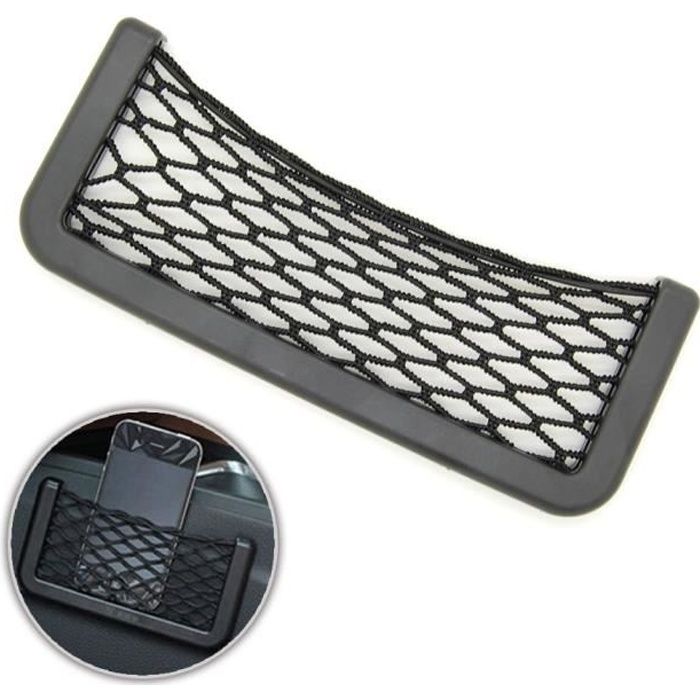 Filet de rangement adhésif pour voiture vide poche