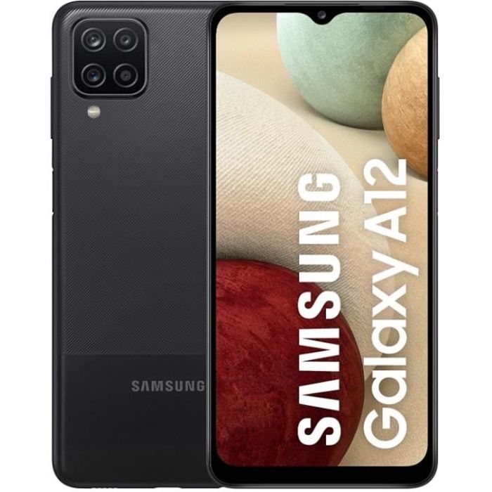 Samsung Galaxy A12 128go Noir - Reconditionné - Excellent état