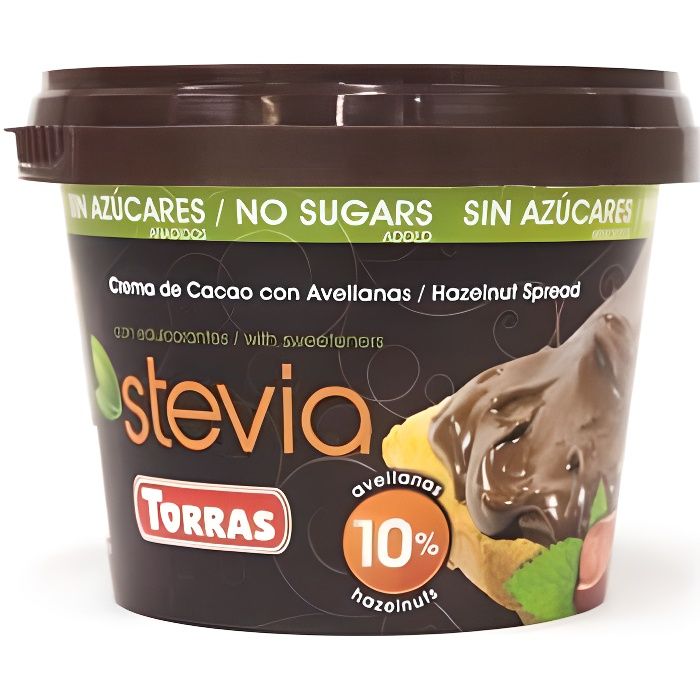 Pâte à tartiner à la Stévia Torras 200 G