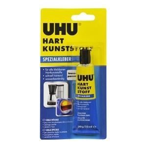 Uhu colle spéciale hart kunststoff, tube de 30 g