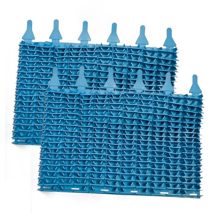 Brosses à lamelles bleues de Robots Zodiac Indi…