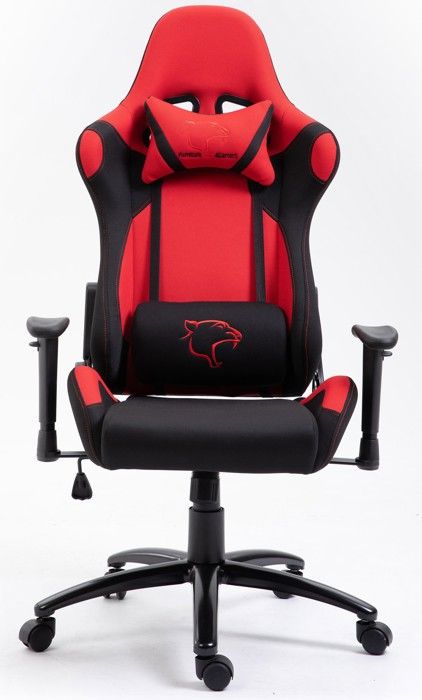 fauteuil de jeu - akord - f4g fg38 - siège en tissu - rouge - pour enfant