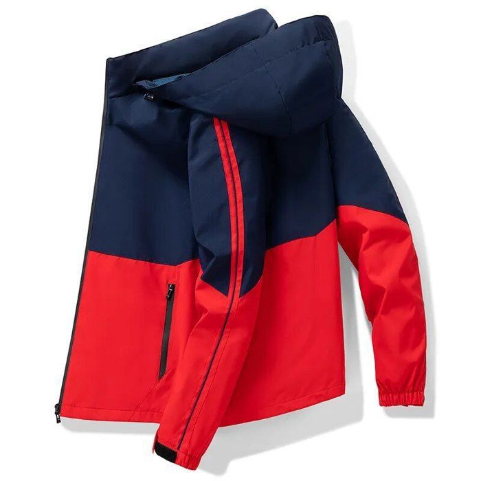 Veste Imperméable Légère Homme à Capuche – Coupe-Vent Respirante Pour Randonnée, Pêche, Camping – Automne Printemps – Taoyoule