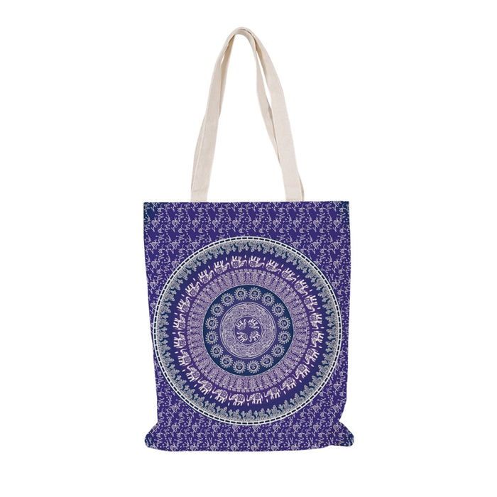 Sac Fourre-Tout Imprimé Disques Et Bandes Vinyles Pour Femmes Polyester Épaule Sac À Main