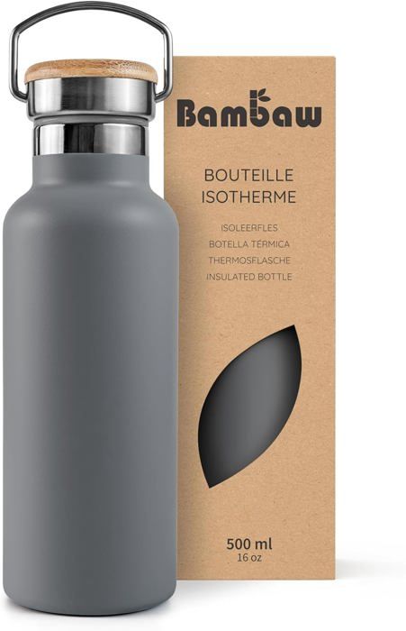 Gourde Multisport 500Ml Bouteille D’Eau Aluminium Réutilisable