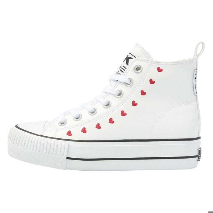 British Knights Baskets Pu/embroidery femme British Knights Kaya Mid