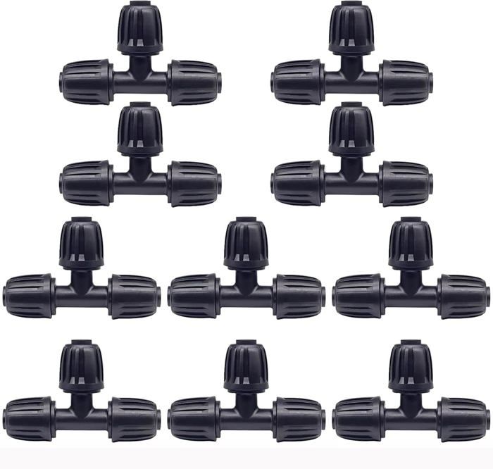 10 Pièces Raccords De Tuyau D'arrosage, 1/2" Kit De Raccord Tuyau D