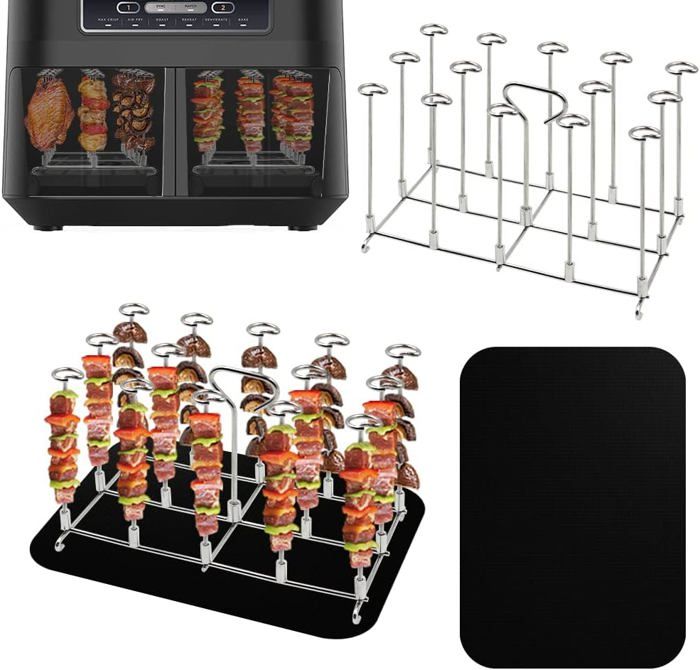 INSERTS POUR FRITEUSES à air chaud insert vapeur réutilisable tapis de