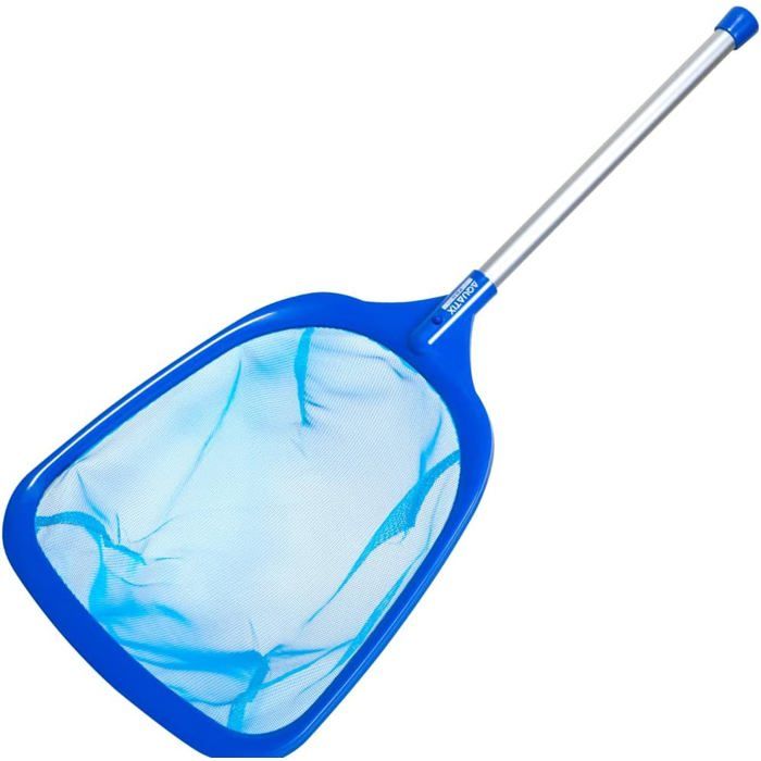 Écumoire Manuelle Aquatix Pro Pour Piscine, Spa, Jacuzzi - Poteau Aluminium 30,5 Cm, Filet Profond Maille Fine, Idéal Piscines Hors Sol & Gonflables