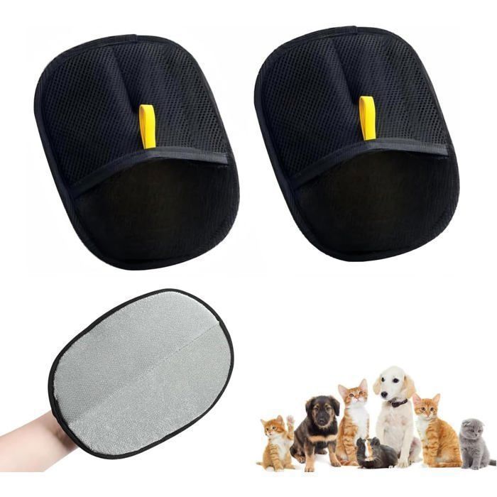 Meilleurs prix pour Gant Anti Poils Animaux Vetement Gant pour Enlever les Poils Gants dpilation lectrostatiques Enlve Poils Animaux BROSSE BROSSE