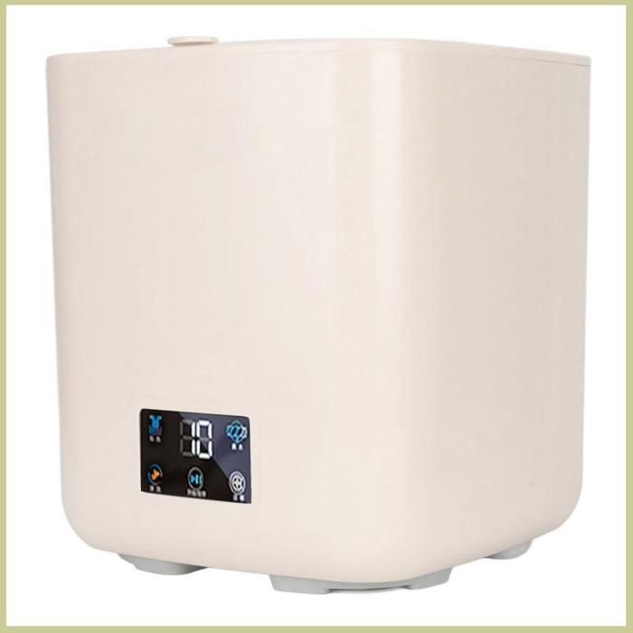 Cocosity Petite machine à laver automatique Machine à laver entièrement automatique 7L Machine à laver deco linge Bouche EU Beige - Cocosity