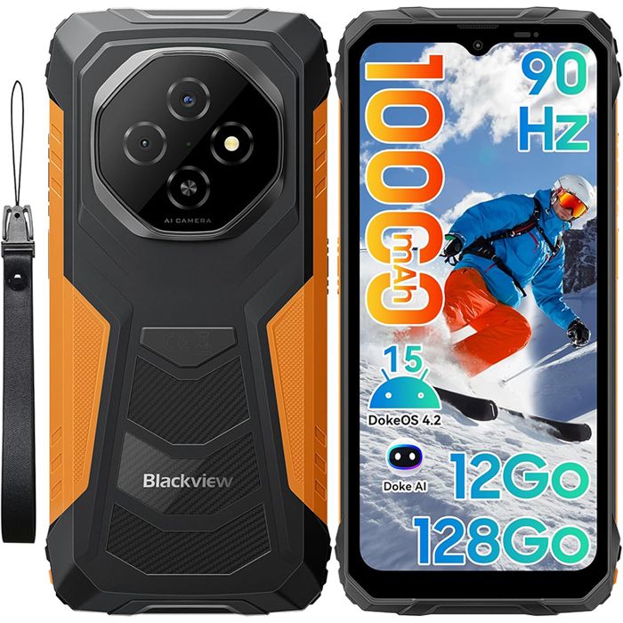 Smartphone Blackview FORT 200 6+256Go - Orange