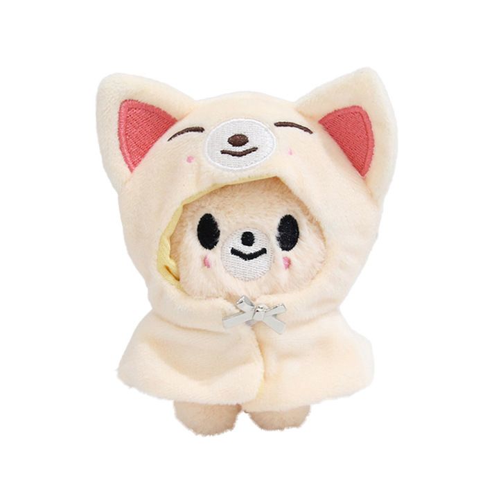 8Pcs Stray Kids Peluche,10CM Stray Kids Porteclés en Peluche,SKZ Plushdoll Porte Clés,SK-Zoo