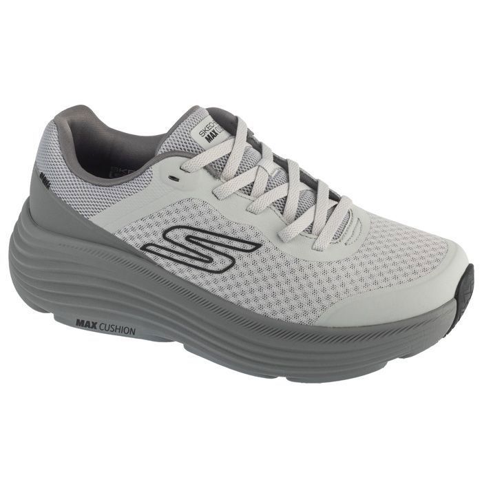 Skechers chaussures de running Homme - Gris - Skechers Max Cushioning Endeavor