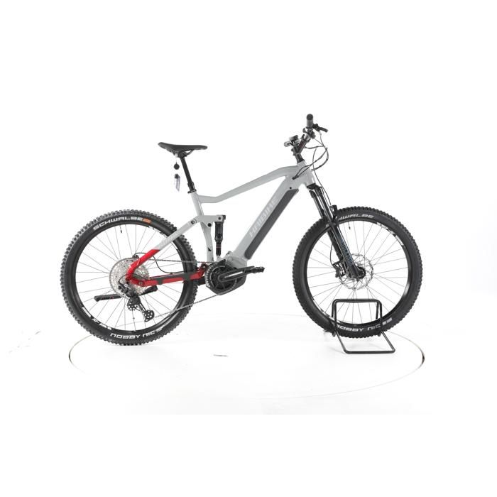 Vélo électrique - Haibike AllTrail 5 - gris - VTT électrique tout suspendu - Yamaha 630 Wh Reconditionné Reconditionné - Haibike reconditionné disponible sur Cdiscount Seconde Vie