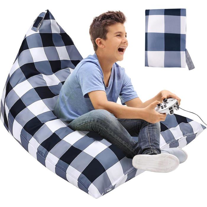 Pouf Poire sans Remplissage Pouf Salon Chambre Polyvalent Pouf Poire Fauteuils Poire Sol Jouet pour Enfants Adultes