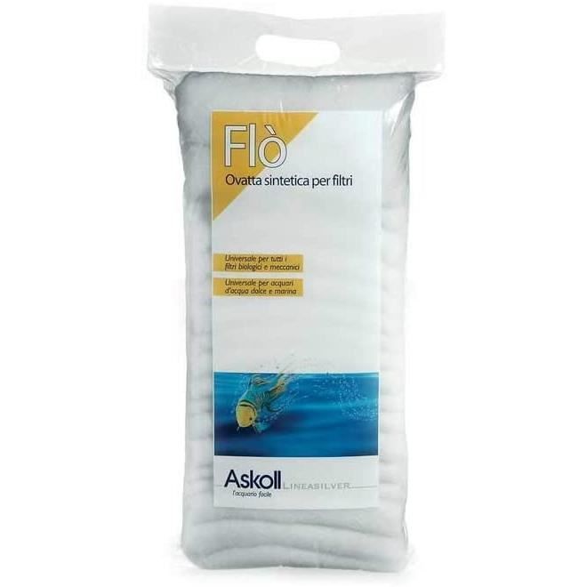 Meilleurs prix pour Askoll 280190 Flo' Ouate synthétique pour filtres Aquarium Poissons 100 g