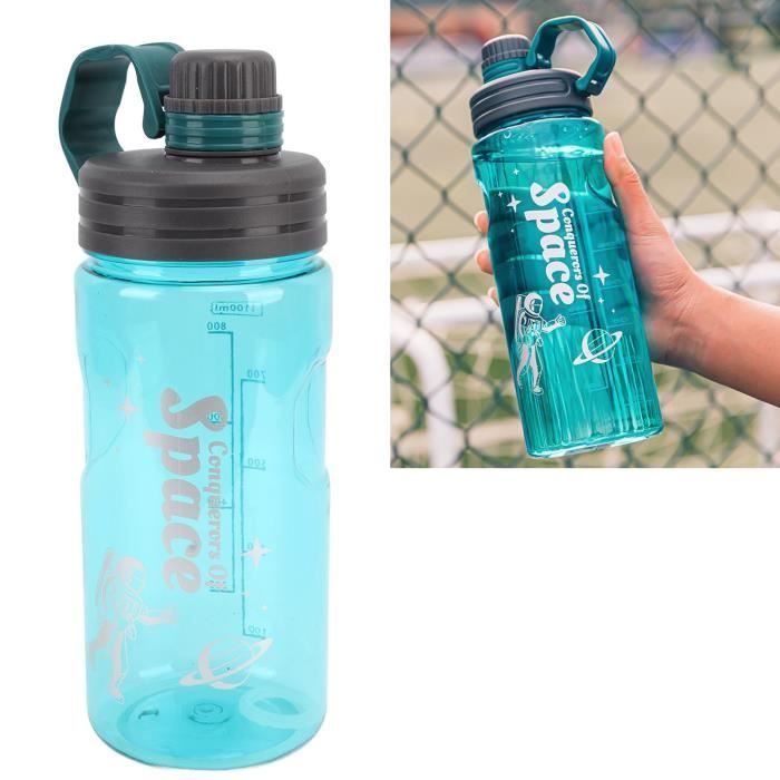 Bouteille d'eau de musculation 2,2 L - Gris, - - - Décathlon