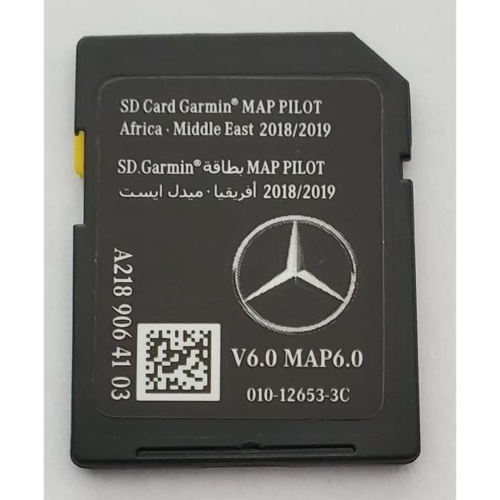 Berri Mutton gap Carte SD GPS MERCEDES (Star1) GARMIN MAP PILOT Africa Middle East 2018-2019  v6 - A2189064103 - Cdiscount Auto