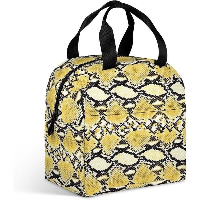 Sac Isotherme Repas Femme 12L En Velours Côtelé - Imperméable, Pour Travail, école, Pique-nique