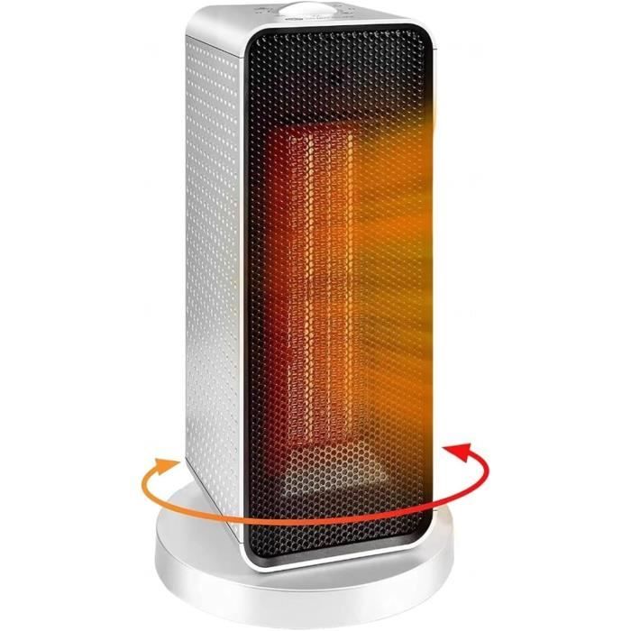 Radiateur Soufflant En Céramique 800W PTC - 2 Protections - Fonction