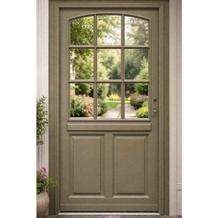 Porte D Entre Vert Olive