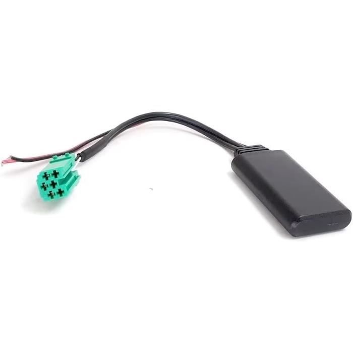 Adaptateur Bluetooth Voiture 13 Broches BOROCO - Module Musique Sans Fil Pour Autoradio Kenwood (KRC 553, CA C2AX...)