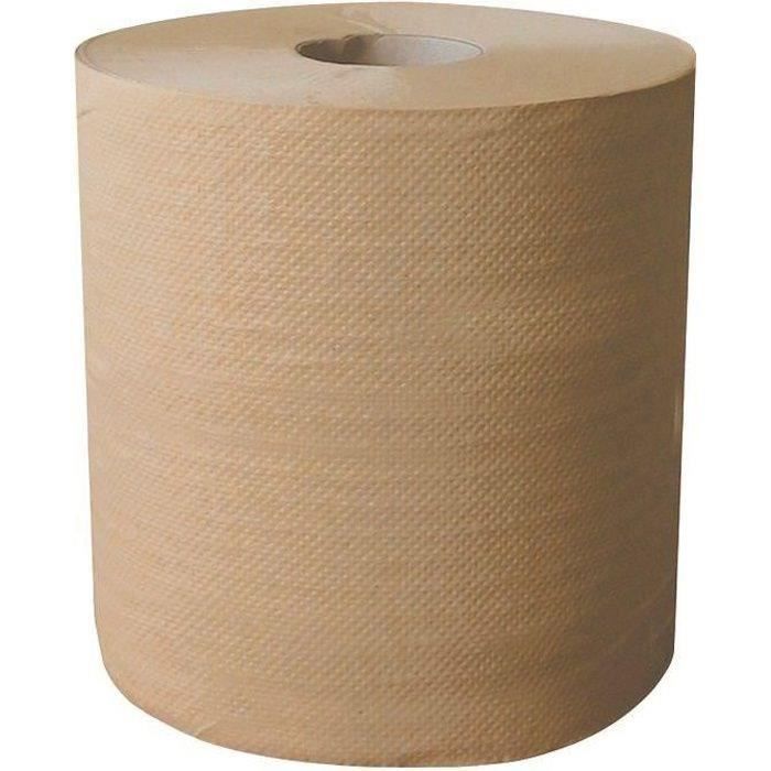 Lot de 2 Bobines essuyage 2 plis Havane - 1000 formats - 23,5 x 25 cm