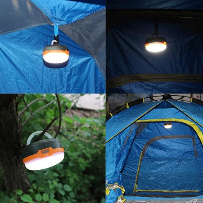 Lampe de tente de camping Berger à LED - Accessoires de camping