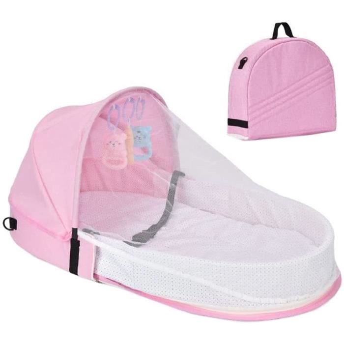 Lit De Voyage Bebe Avec Auvent Moustiquaire Lit Bebe Pliable Berceau Avec Moustiquaire Berceau Lit De Voyage Bionique Coton R 165 Cdiscount Puericulture Eveil Bebe