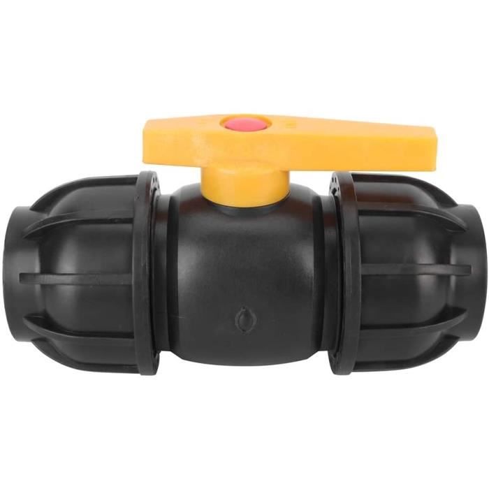 Verrou De Robinet à Boisseau Sphérique En Polyéthylène Avec Fonction D