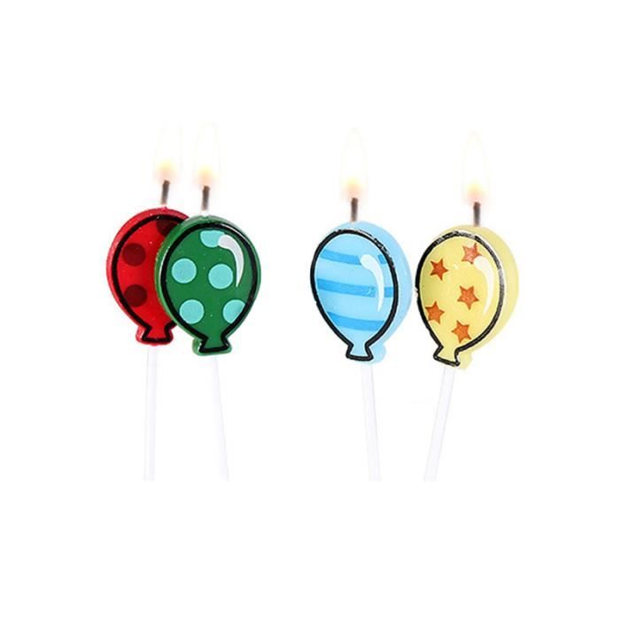 1 Ensemble De Bougies A Gateau Joyeux Anniversaire Lettre Decorative Topper Pour Enfants Kit De Decoration Pack De Decoration Cdiscount Maison