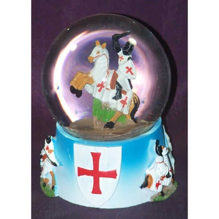 IMPEXIT - Boule à Neige Dauphin Decoration En Résine 8,7/4,5/8,5 Cm