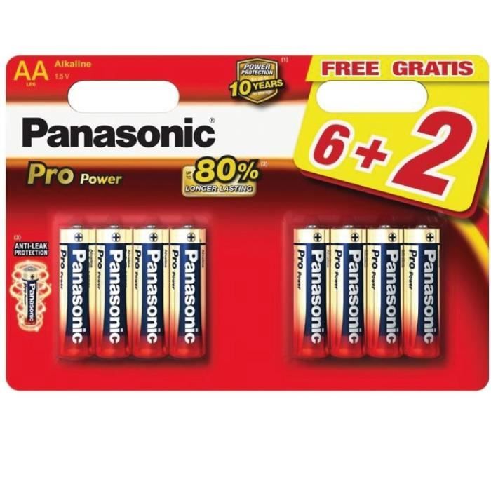 24 Pile AAA Panasonic Pro Power Alcaline LR03 - Blister 6x4 - MN2400