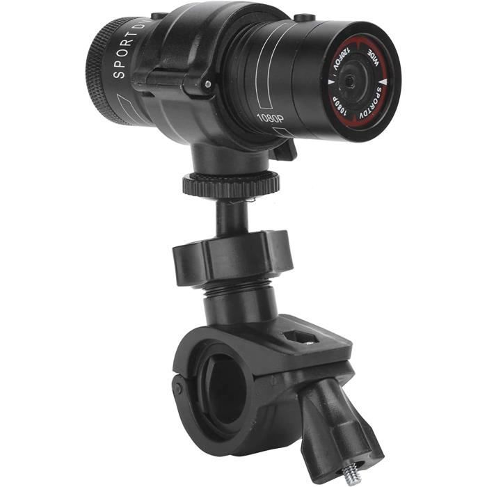 Dash Cam Moto 1080P 120° – Caméra Embarquée Moto Grand Angle Avec Carte 32 Go Supportée