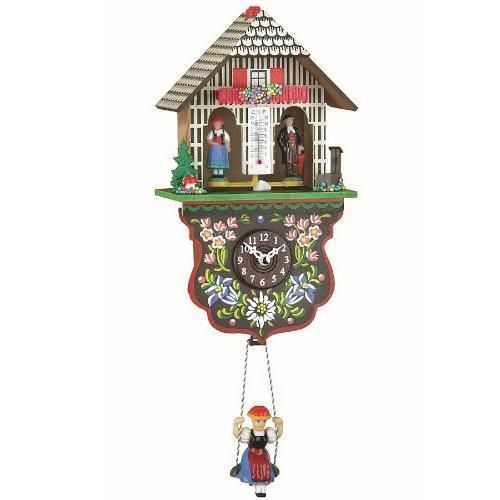 Trenkle Pendulette en Miniature de la Forêt Noire Maison Suisse TU 62 S