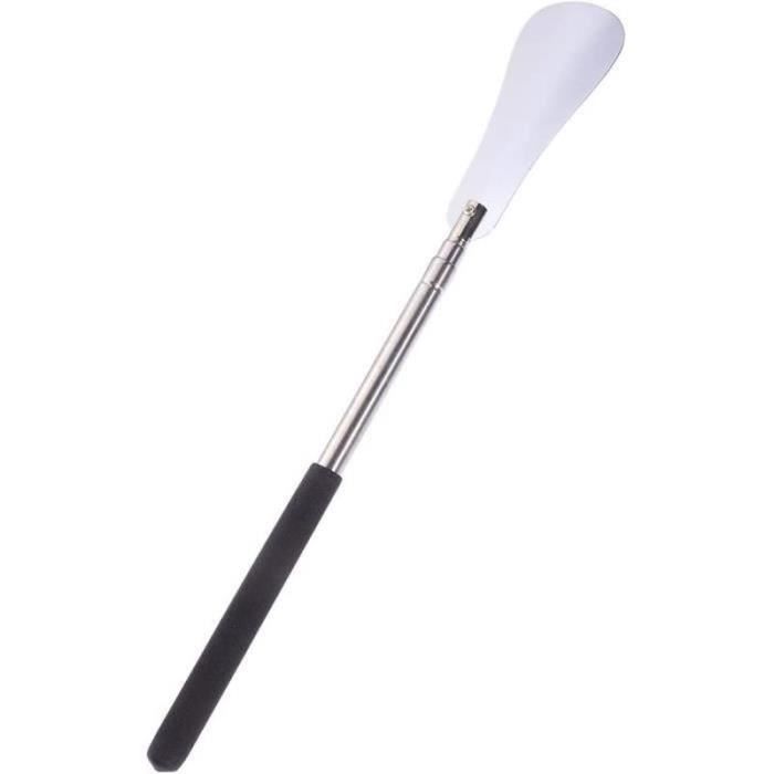 Chausse-pied Télescopique Long En Acier Inoxydable - Poignée Réglable Pour Personnes âgées, Enfants, Maux De Dos