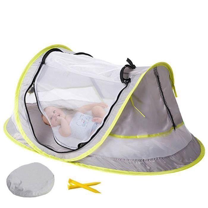 Tente De Lit Bebe Enfant Portable Pliable Voyage Jouets De Plage Anti Moustiques Solaire Protection Cdiscount Maison