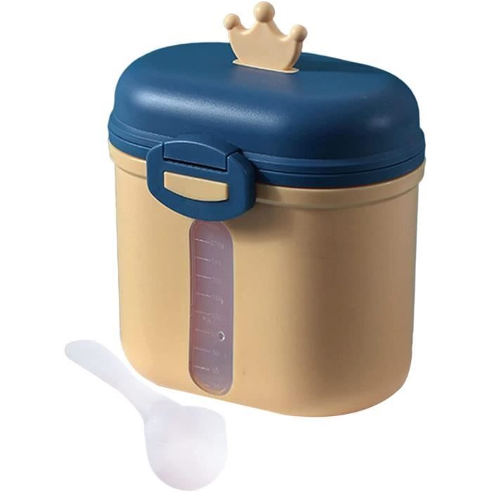 Boîte De Rangement Pour Lait En Poudre 2300 Ml - Étanche, Avec Cuillère Magnétique Et Grattoir - Empilable, Sans BPA, Pour Bébé Ou Protéines