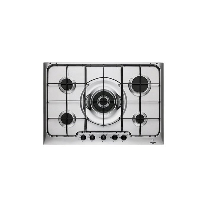 Plaque de Cuisson à gaz Electrolux Px 750 UV en Acier Inoxydable 75 cm - vue 2