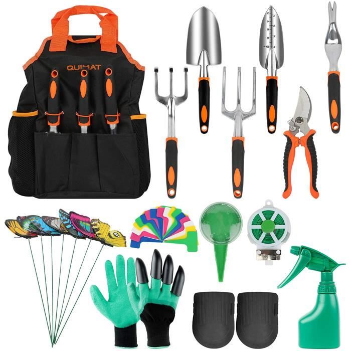 Outils de jardinage, 12pc Kit d'outils de jardin Kit d'outils à