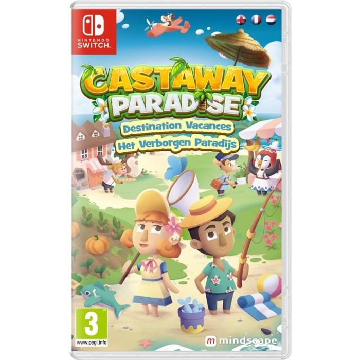 Castaway Paradise Destination Vacances Nintendo SWITCH Neuf - vue 8