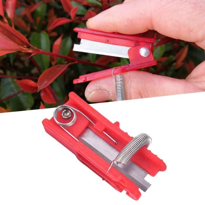 Jojofuny Couteau à Pouce De Jardinage – Protège-Doigts Ergonomique Pour Récolter Fruits, Légumes Et Plantes Facilement