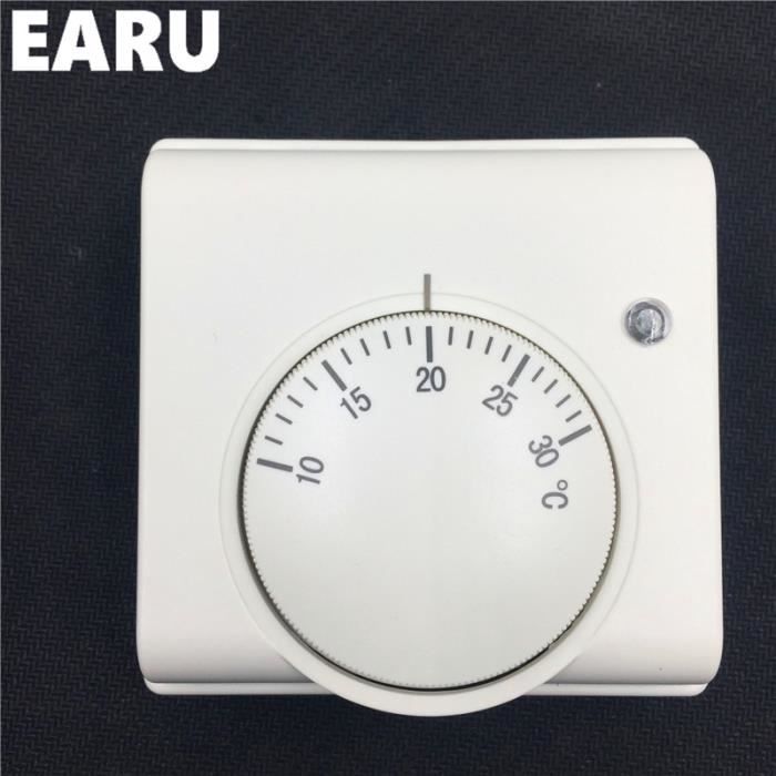 Thermomètre,Thermostat de chauffage de chaudière à gaz mécanique 220V — free download