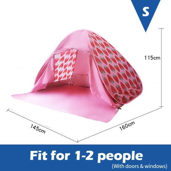 Tente Imperméable Orange Tente Camping Honseadek 1 Personne - Ultralégère 1000g - Imperméable - Double Porte - Sac Transport équipement Trekking Compact