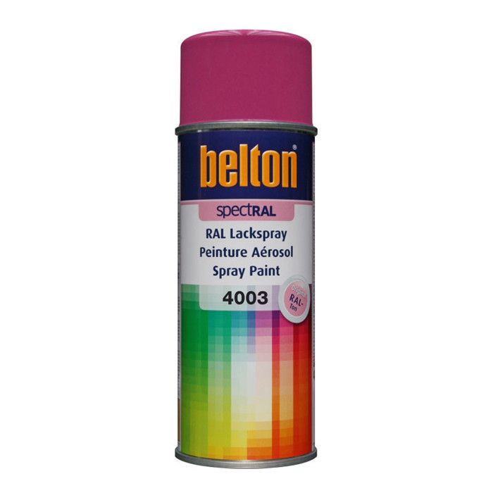 RAL 9005 NOIR Foncé Mat (BELTON) (Bombe Peinture 400 Ml) - Bombe Aerosol Reparation Peinture Carrosserie Voiture Teintes Standrard Et RAL (reference Couleur Constructeur 150 Ou 400 Ml