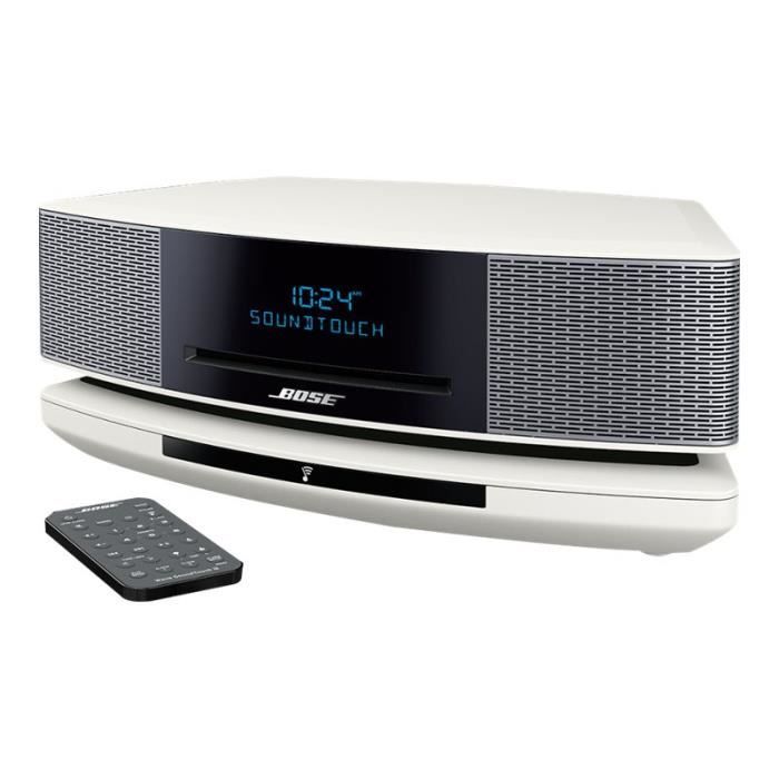 Test Bose Wave Music System SoundTouch IV : le traditionnel radio/réveil/CD  en version connectée et XXL