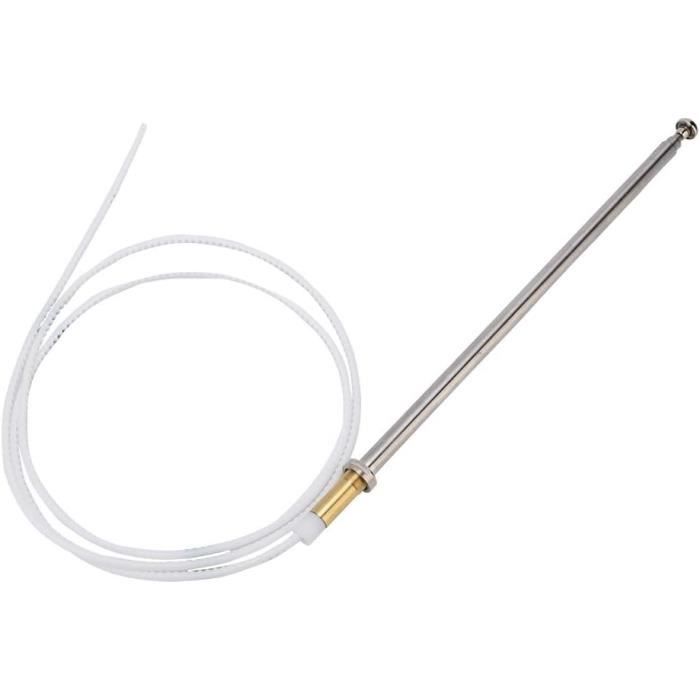 Fydun Antenne Voiture Camion Noir Antenne Courte Courte