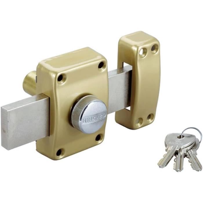 Verrou à Bouton Bricard à Cylindre Rond Serial